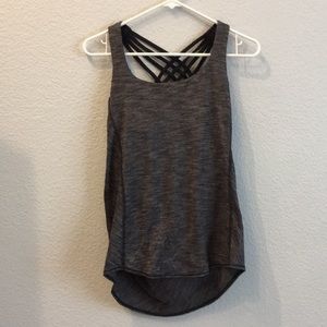 Built in sports bra workout tank